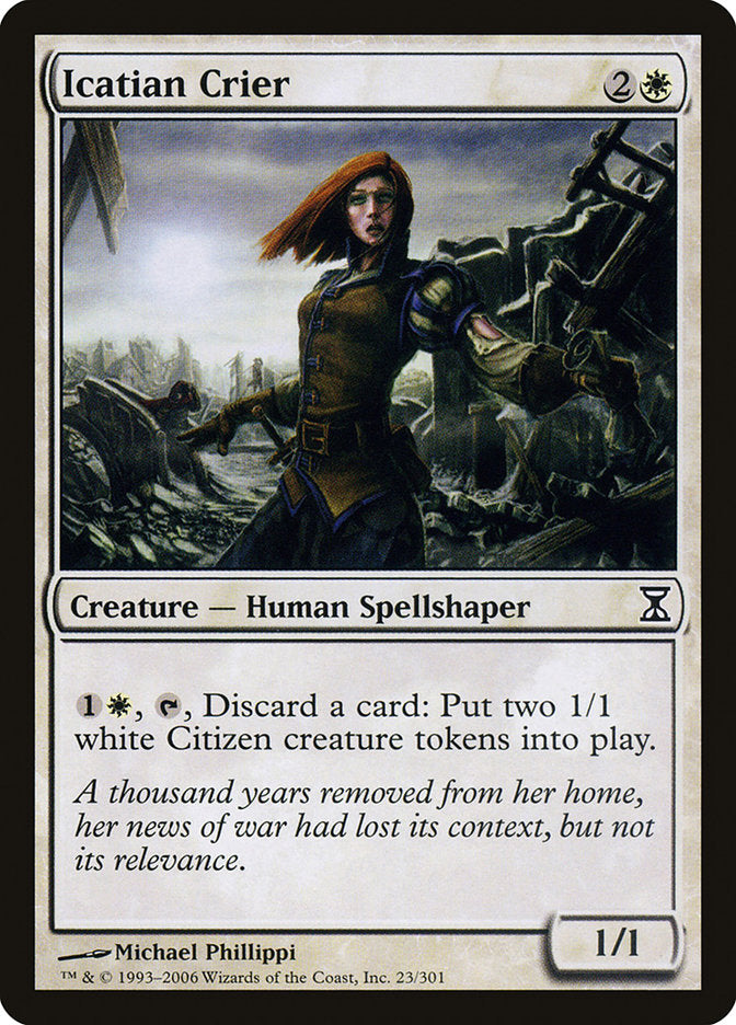 Icatian Crier [Time Spiral] | Game Master's Emporium (The New GME)