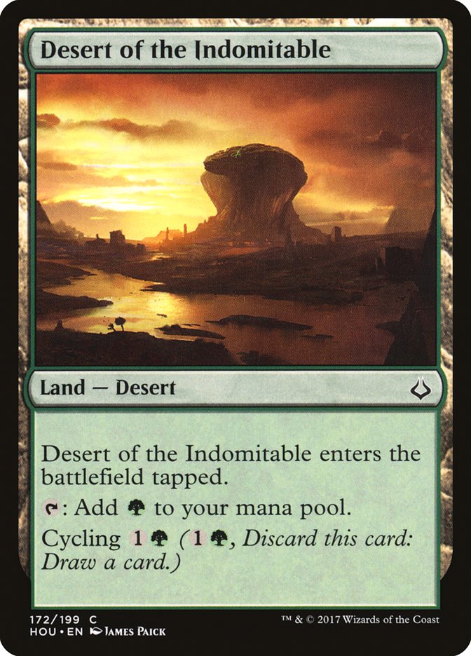Desert of the Indomitable [Hour of Devastation] | Game Master's Emporium (The New GME)