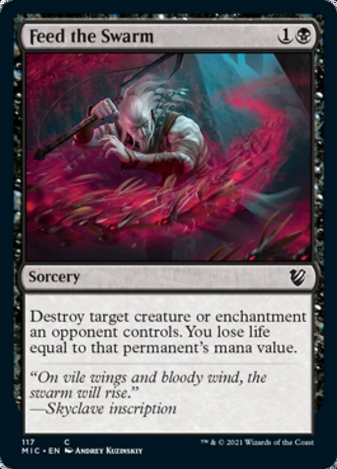Feed the Swarm [Innistrad: Midnight Hunt Commander] | Game Master's Emporium (The New GME)