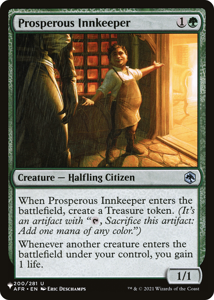 Prosperous Innkeeper [The List Reprints] | Game Master's Emporium (The New GME)