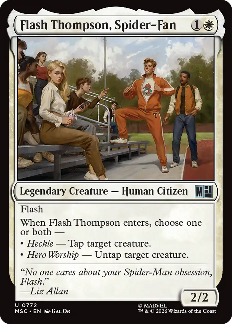 Flash Thompson, Spider-Fan [Marvel Super Heroes Commander] | Game Master's Emporium (The New GME)
