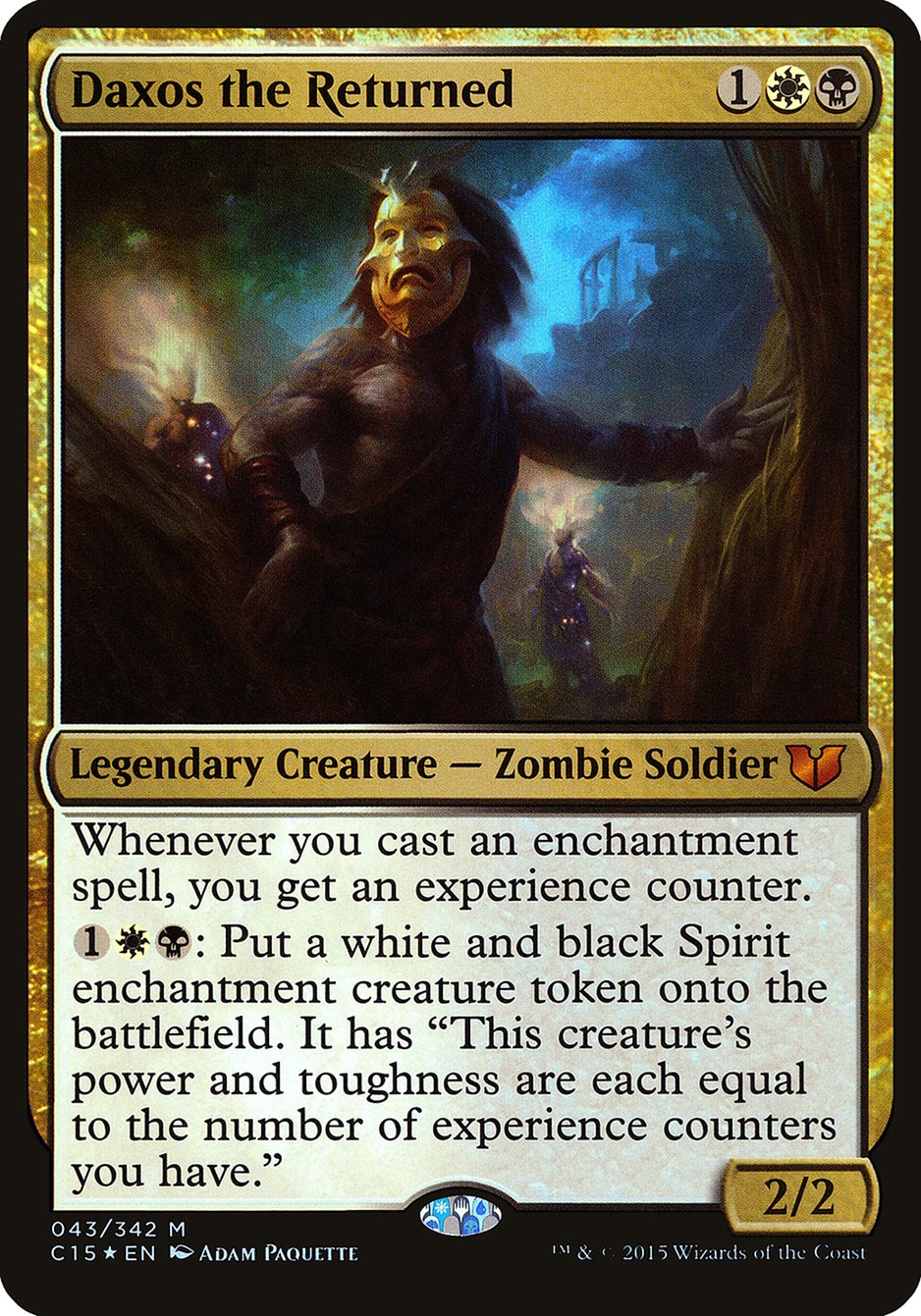 Daxos the Returned (Oversized) [Commander 2015 Oversized] | Game Master's Emporium (The New GME)