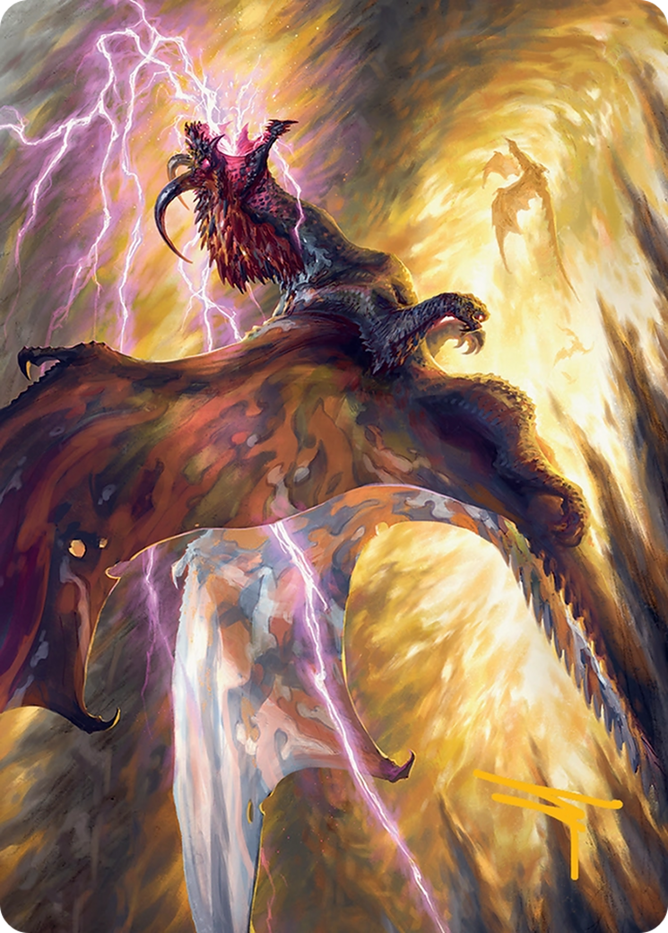 Stormscale Scion Art Card (17/54) [Tarkir: Dragonstorm Art Series] | Game Master's Emporium (The New GME)