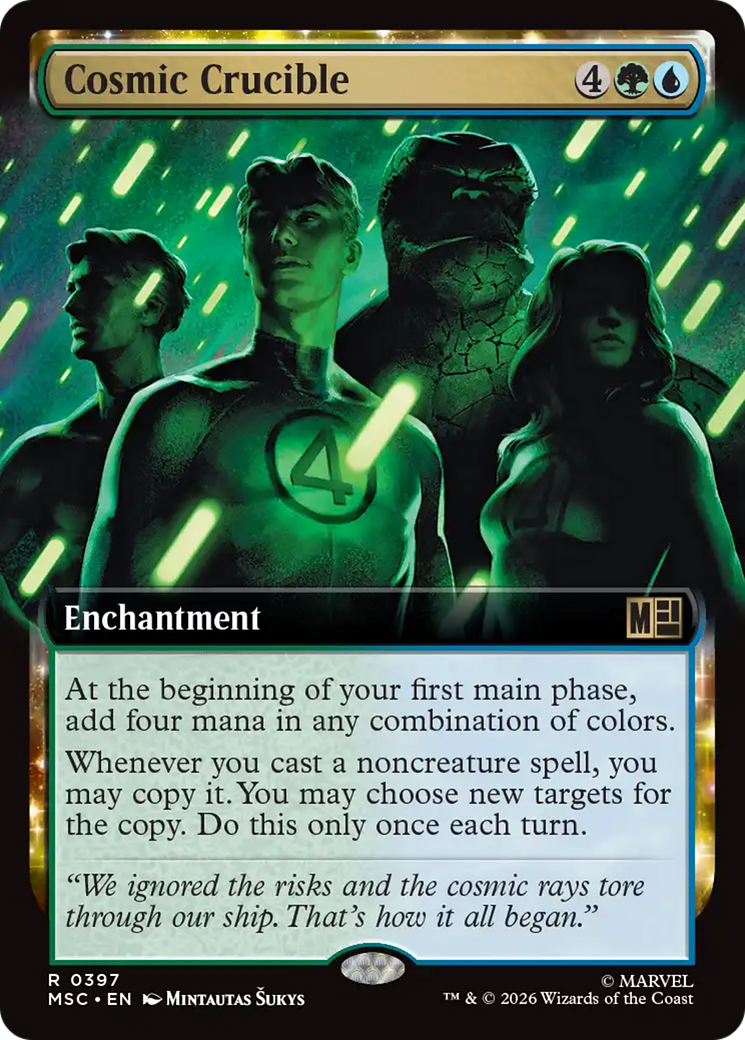 Cosmic Crucible (Extended Art) [Marvel Super Heroes Commander] | Game Master's Emporium (The New GME)
