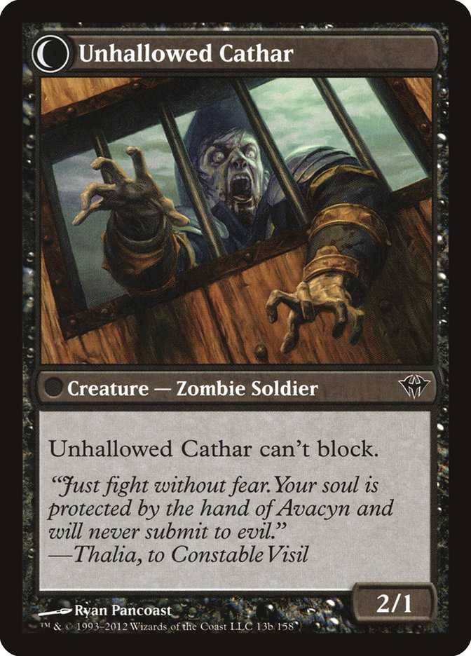 Loyal Cathar // Unhallowed Cathar [Dark Ascension] | Game Master's Emporium (The New GME)