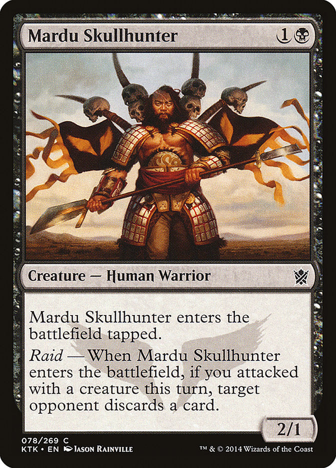 Mardu Skullhunter [Khans of Tarkir] | Game Master's Emporium (The New GME)