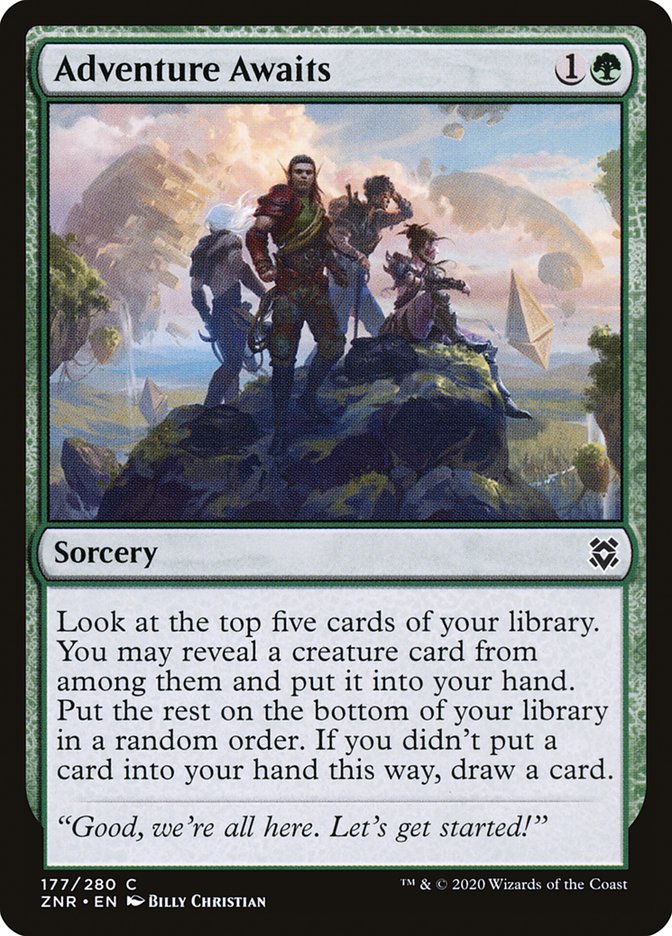 Adventure Awaits [Zendikar Rising] | Game Master's Emporium (The New GME)