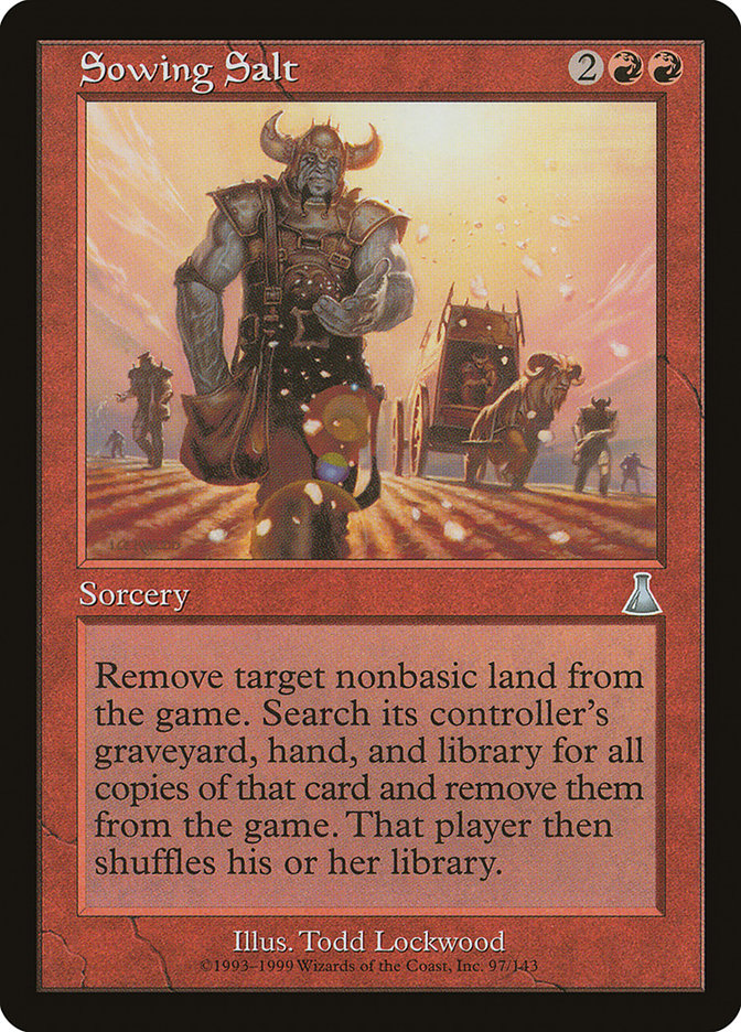 Sowing Salt [Urza's Destiny] | Game Master's Emporium (The New GME)