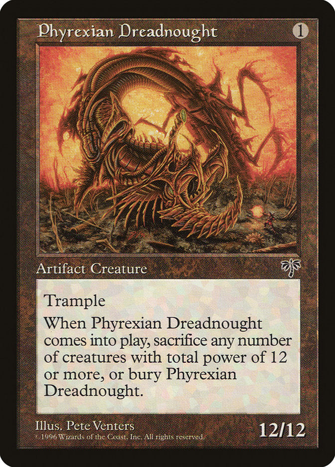 Phyrexian Dreadnought [Mirage] | Game Master's Emporium (The New GME)