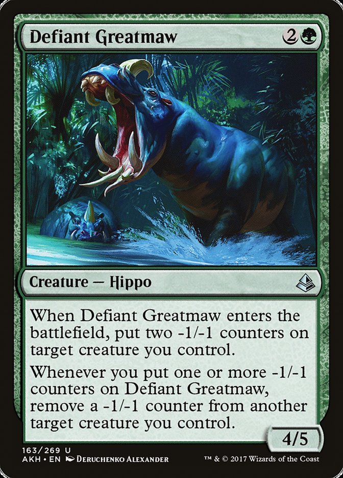 Defiant Greatmaw [Amonkhet] | Game Master's Emporium (The New GME)