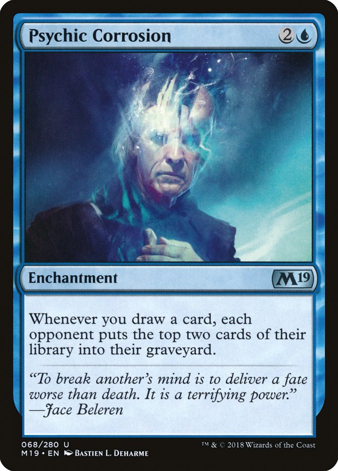 Psychic Corrosion [Core Set 2019] | Game Master's Emporium (The New GME)
