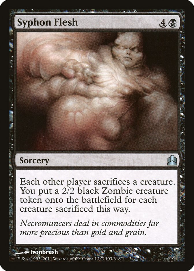 Syphon Flesh [Commander 2011] | Game Master's Emporium (The New GME)