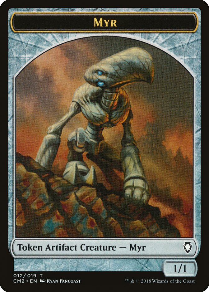 Myr Token [Commander Anthology Volume II Tokens] | Game Master's Emporium (The New GME)