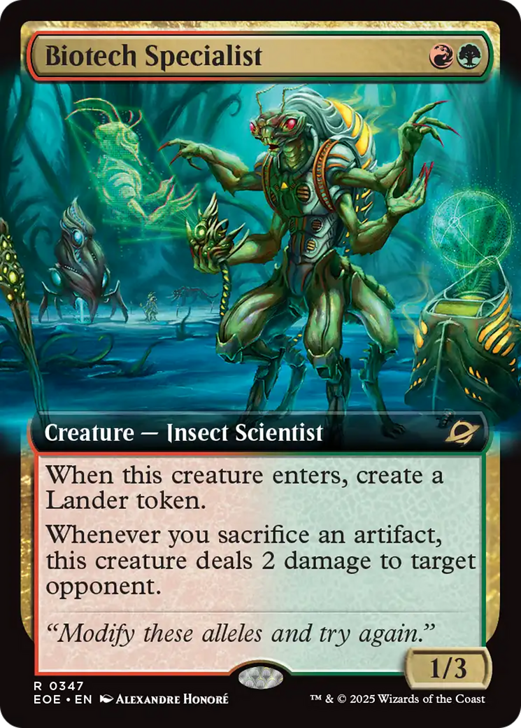 Biotech Specialist (Extended Art) [Edge of Eternities] | Game Master's Emporium (The New GME)