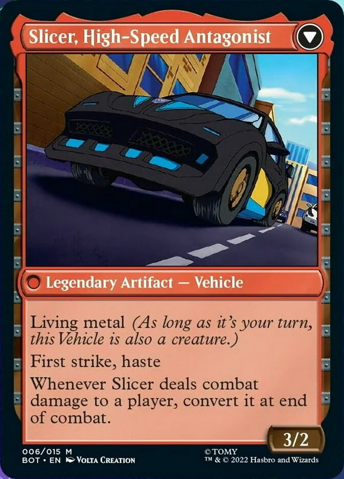 Slicer, Hired Muscle // Slicer, High-Speed Antagonist [Transformers] | Game Master's Emporium (The New GME)