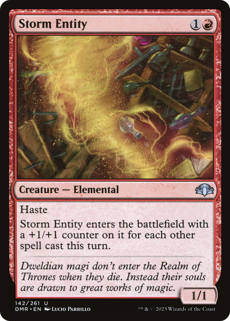Storm Entity [Dominaria Remastered] | Game Master's Emporium (The New GME)