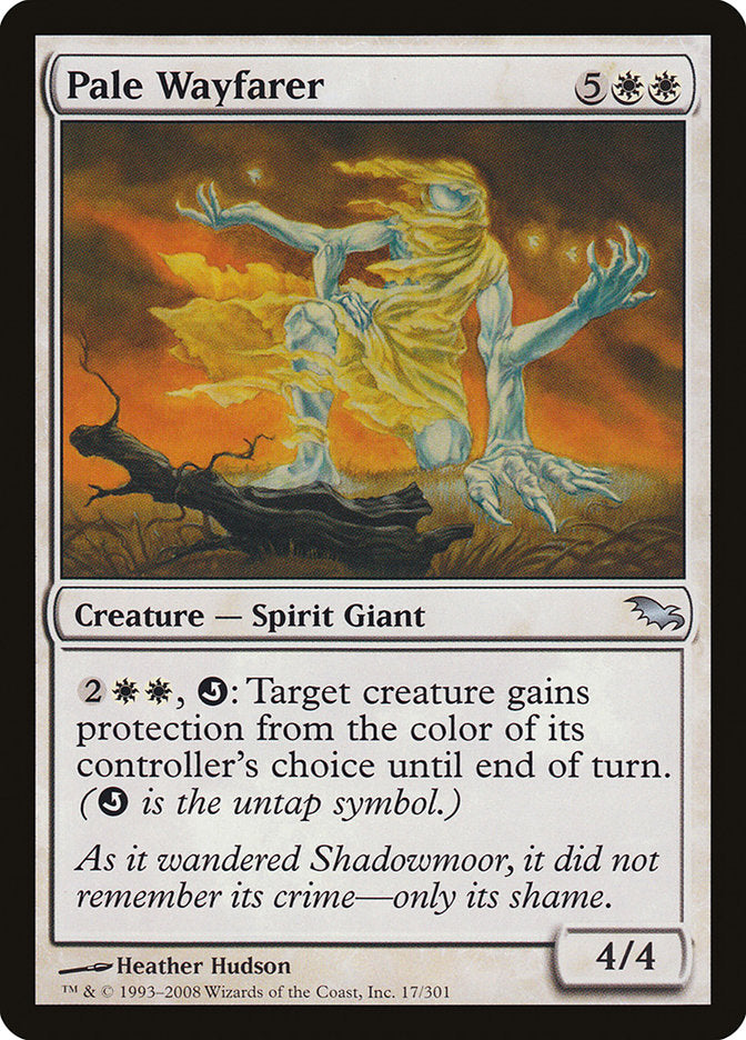 Pale Wayfarer [Shadowmoor] | Game Master's Emporium (The New GME)