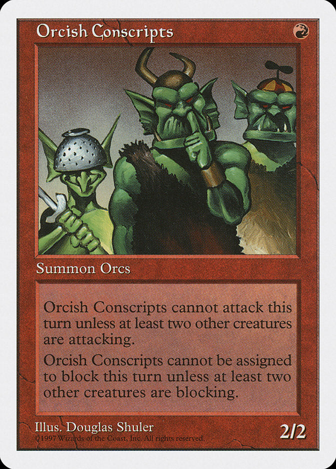 Orcish Conscripts [Fifth Edition] | Game Master's Emporium (The New GME)