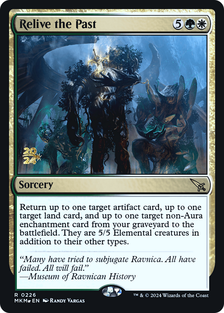 Relive the Past [Murders at Karlov Manor Prerelease Promos] | Game Master's Emporium (The New GME)