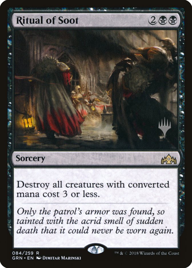 Ritual of Soot (Promo Pack) [Guilds of Ravnica Promos] | Game Master's Emporium (The New GME)