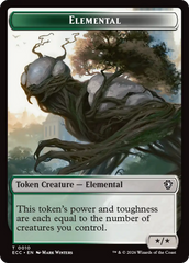Copy // Elemental (0010) Double-Sided Token [Lorwyn Eclipsed Tokens] | Game Master's Emporium (The New GME)