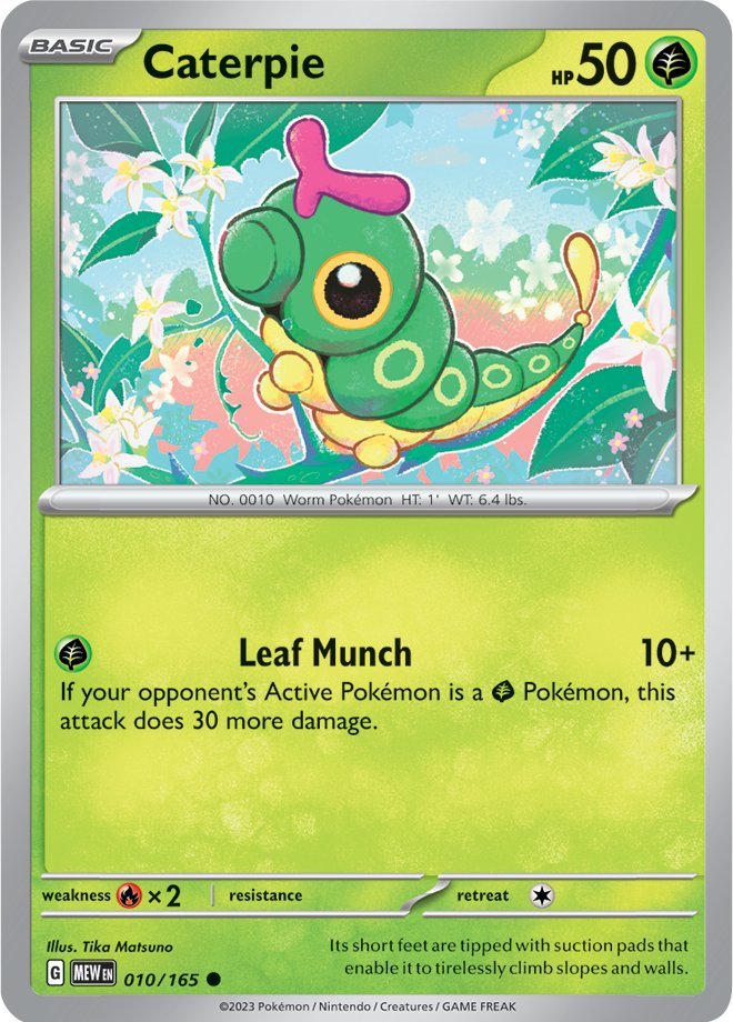 Caterpie (010/165) [Scarlet & Violet 151] | Game Master's Emporium (The New GME)