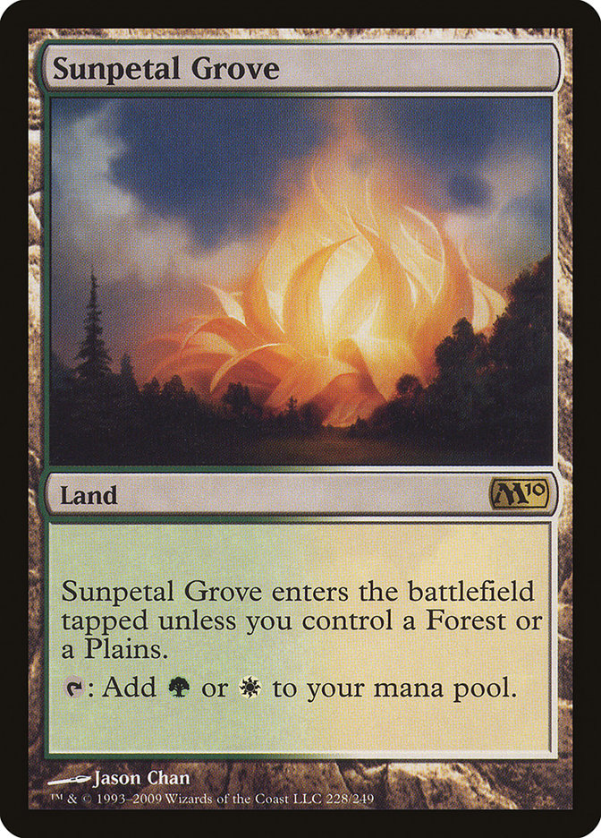 Sunpetal Grove [Magic 2010] | Game Master's Emporium (The New GME)