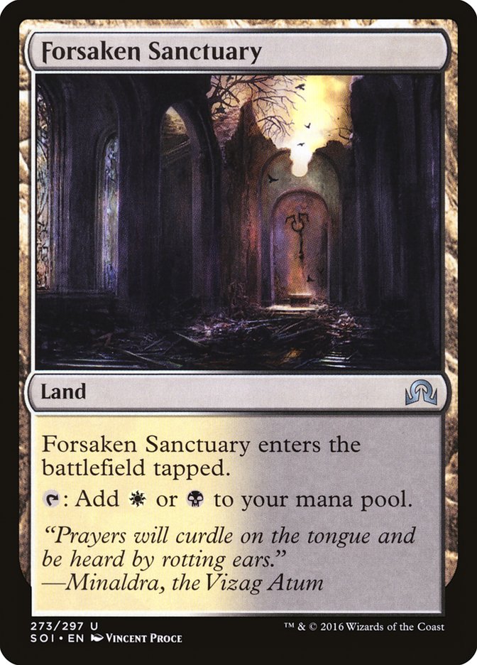 Forsaken Sanctuary [Shadows over Innistrad] | Game Master's Emporium (The New GME)