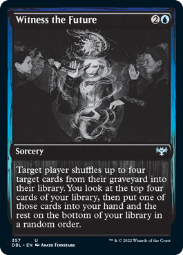 Witness the Future [Innistrad: Double Feature] | Game Master's Emporium (The New GME)