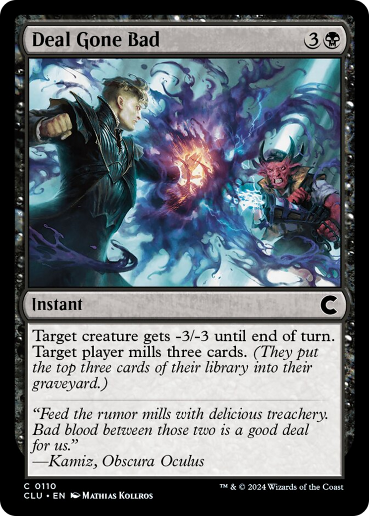 Deal Gone Bad [Ravnica: Clue Edition] | Game Master's Emporium (The New GME)