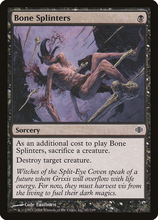Bone Splinters [Shards of Alara] | Game Master's Emporium (The New GME)