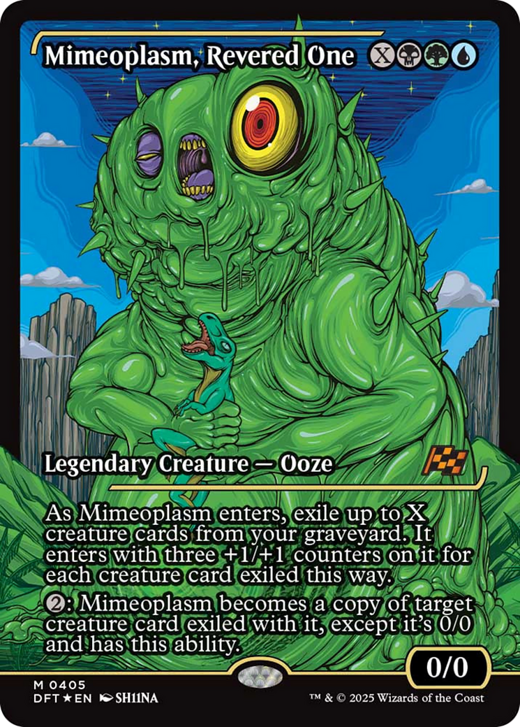 Mimeoplasm, Revered One (Showcase) [Aetherdrift] | Game Master's Emporium (The New GME)