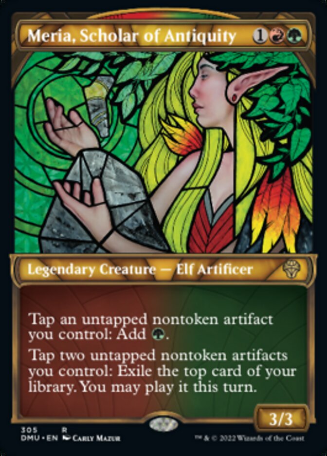 Meria, Scholar of Antiquity (Showcase) [Dominaria United] | Game Master's Emporium (The New GME)