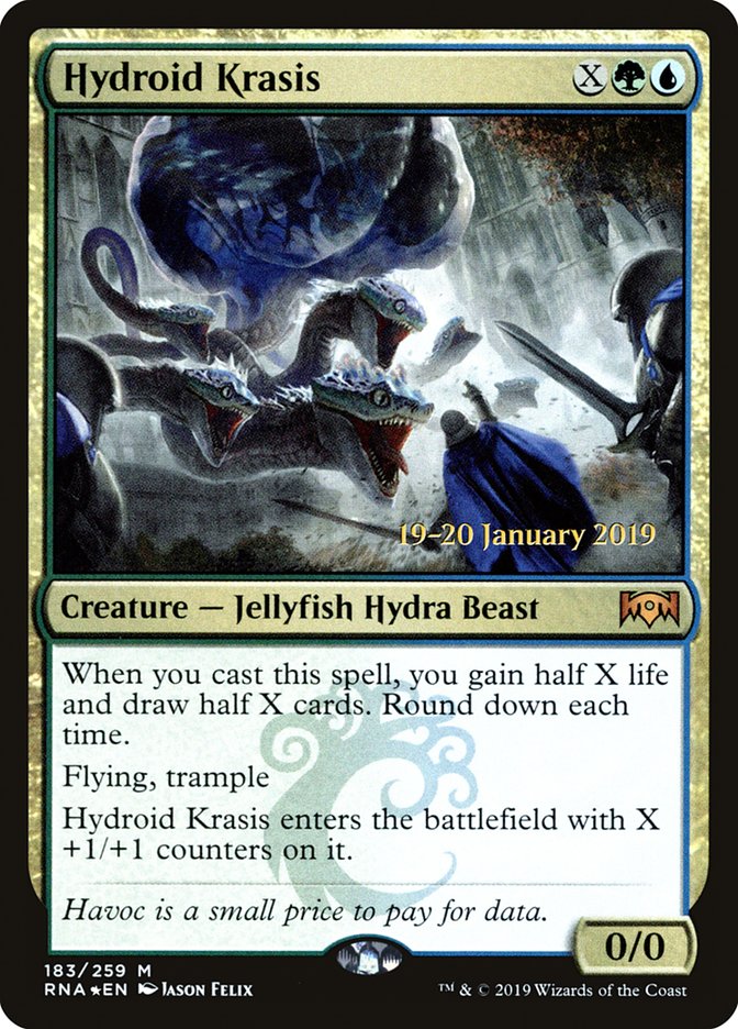 Hydroid Krasis [Ravnica Allegiance Prerelease Promos] | Game Master's Emporium (The New GME)
