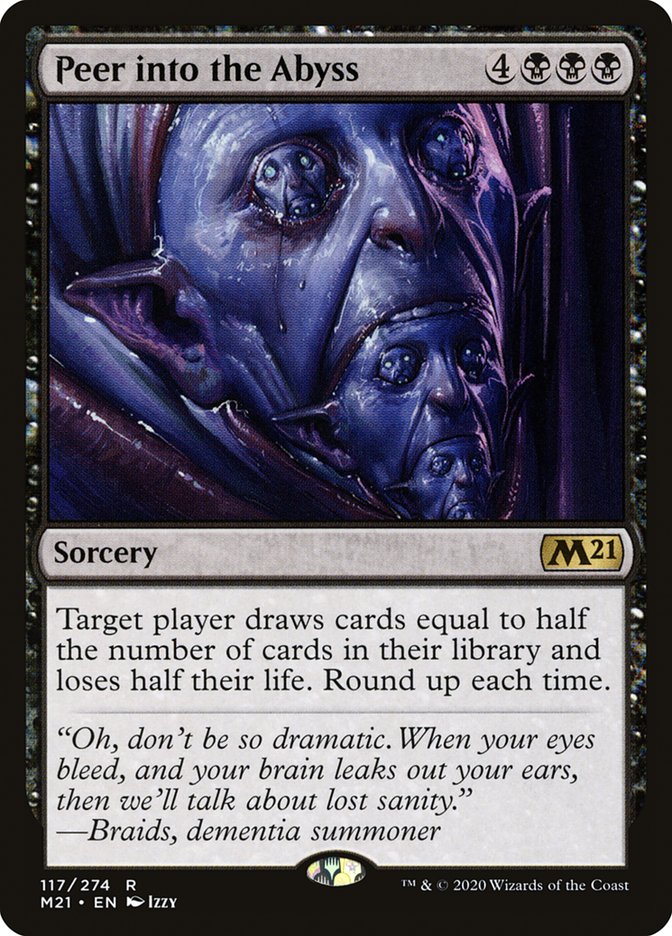 Peer into the Abyss [Core Set 2021] | Game Master's Emporium (The New GME)