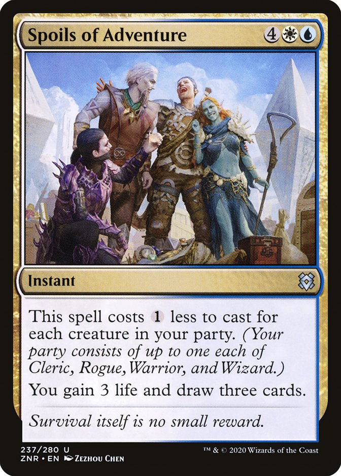 Spoils of Adventure [Zendikar Rising] | Game Master's Emporium (The New GME)