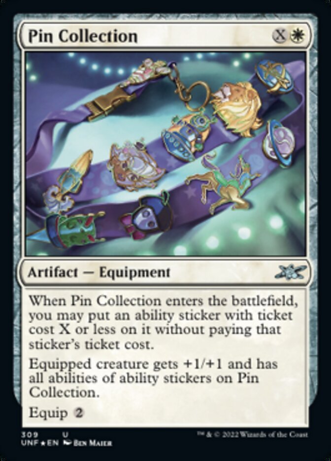 Pin Collection (Galaxy Foil) [Unfinity] | Game Master's Emporium (The New GME)