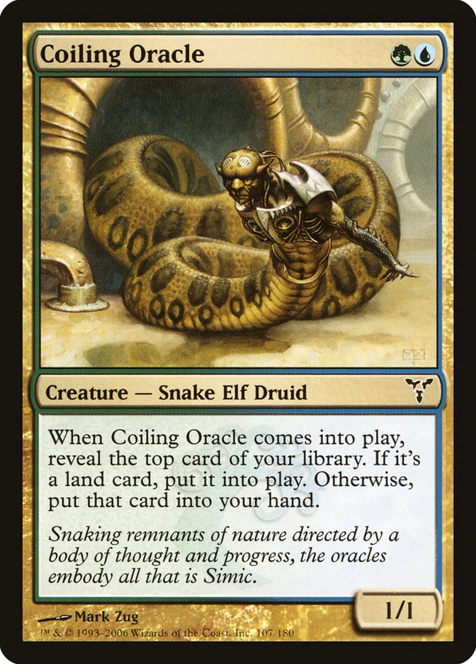 Coiling Oracle [Dissension] | Game Master's Emporium (The New GME)