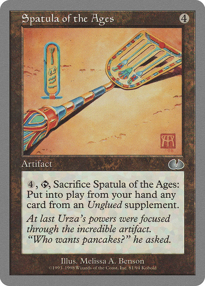Spatula of the Ages [Unglued] | Game Master's Emporium (The New GME)