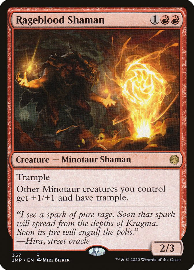 Rageblood Shaman [Jumpstart] | Game Master's Emporium (The New GME)
