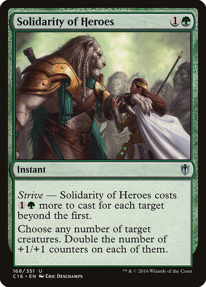 Solidarity of Heroes [Commander 2016] | Game Master's Emporium (The New GME)