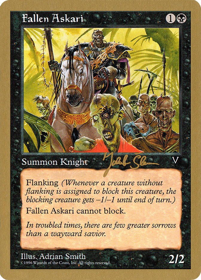 Fallen Askari (Jakub Slemr) [World Championship Decks 1997] | Game Master's Emporium (The New GME)