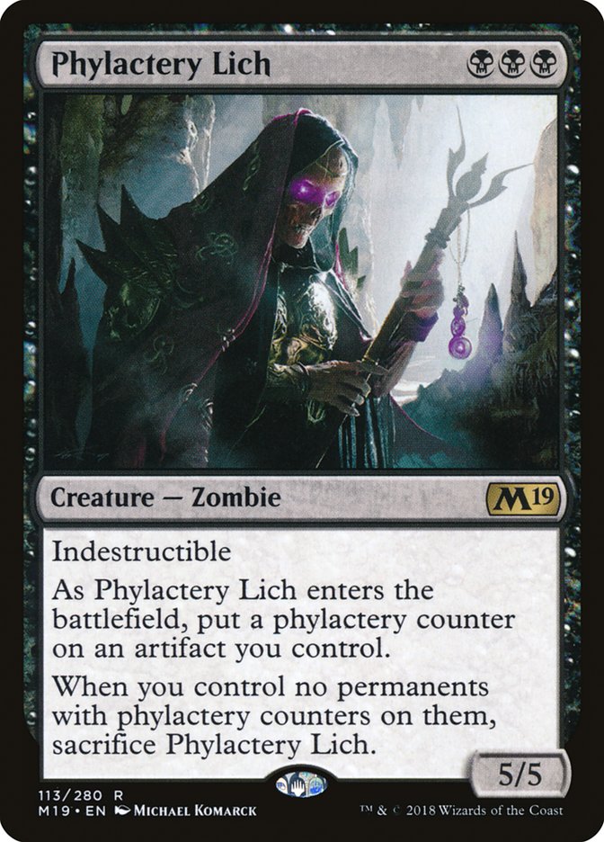 Phylactery Lich [Core Set 2019] | Game Master's Emporium (The New GME)