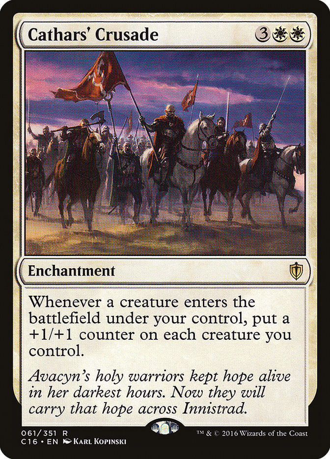 Cathars' Crusade [Commander 2016] | Game Master's Emporium (The New GME)