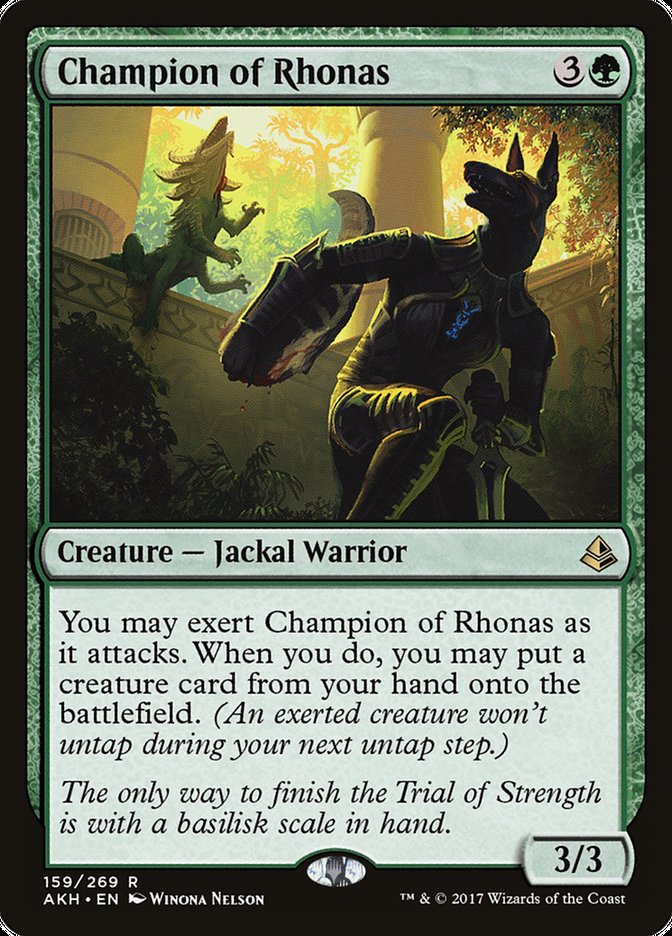 Champion of Rhonas [Amonkhet] | Game Master's Emporium (The New GME)