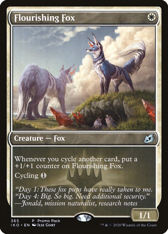 Flourishing Fox (Promo Pack) [Ikoria: Lair of Behemoths Promos] | Game Master's Emporium (The New GME)