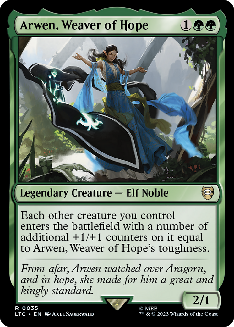 Arwen, Weaver of Hope [The Lord of the Rings: Tales of Middle-Earth Commander] | Game Master's Emporium (The New GME)