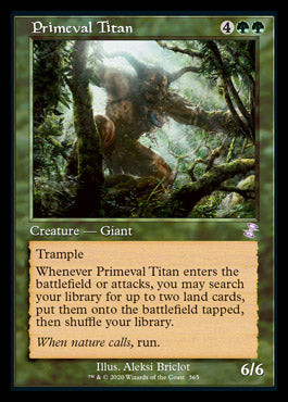 Primeval Titan (Timeshifted) [Time Spiral Remastered] | Game Master's Emporium (The New GME)