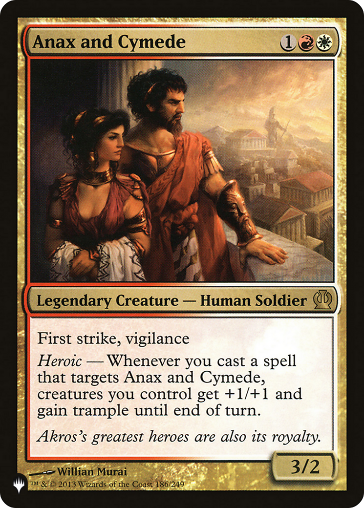 Anax and Cymede [The List] | Game Master's Emporium (The New GME)