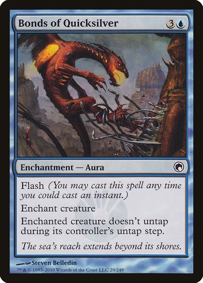 Bonds of Quicksilver [Scars of Mirrodin] | Game Master's Emporium (The New GME)
